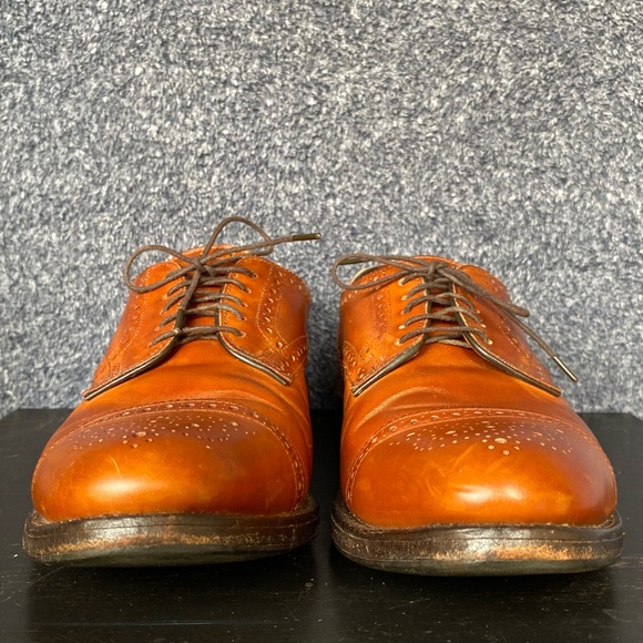 ALLEN EDMONDS Sanford Cap Toe Oxford Lace-up Dress Shoes - Picture 4 of 15